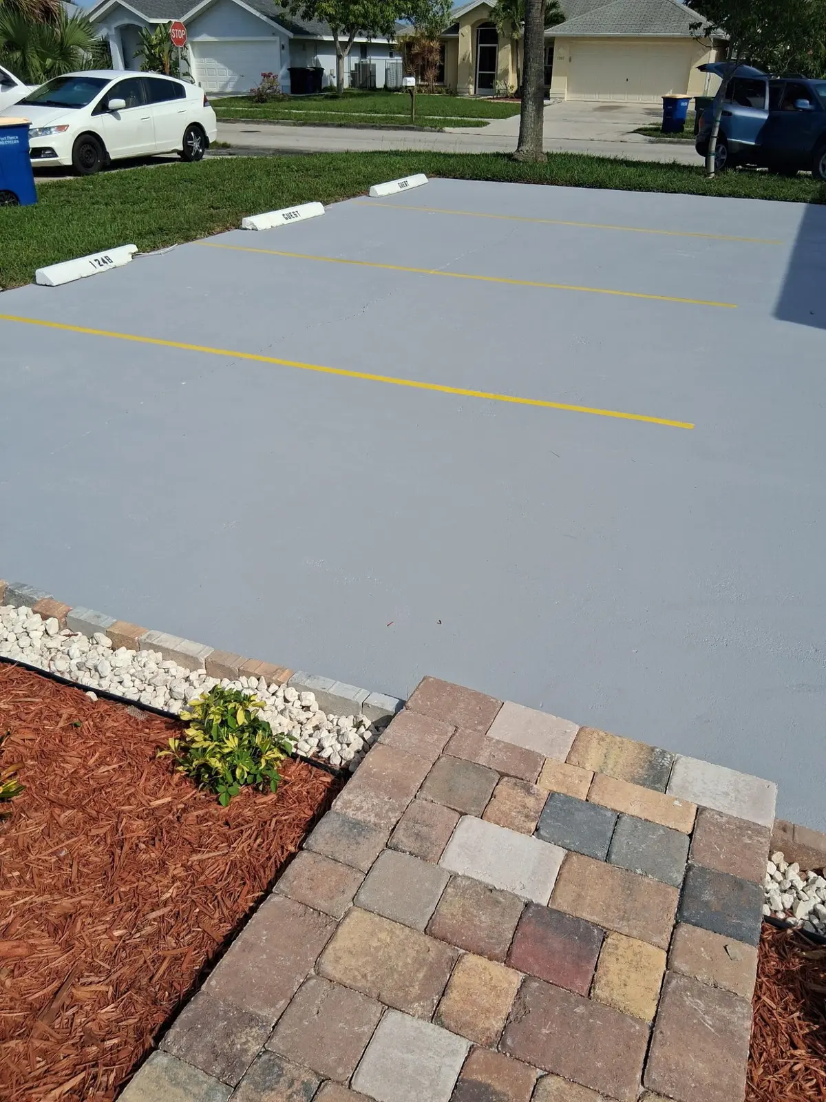 Parking Lot at 1240 CARLTON Court, Fort Pierce