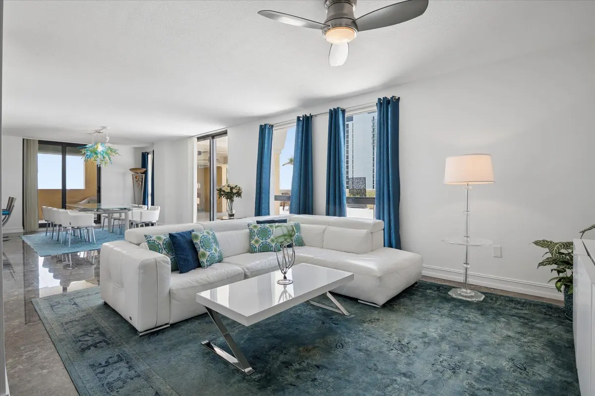 4-Living to Terrace 03- #PH3-3 at 110 N Federal Highway PH 3, Fort Lauderdale