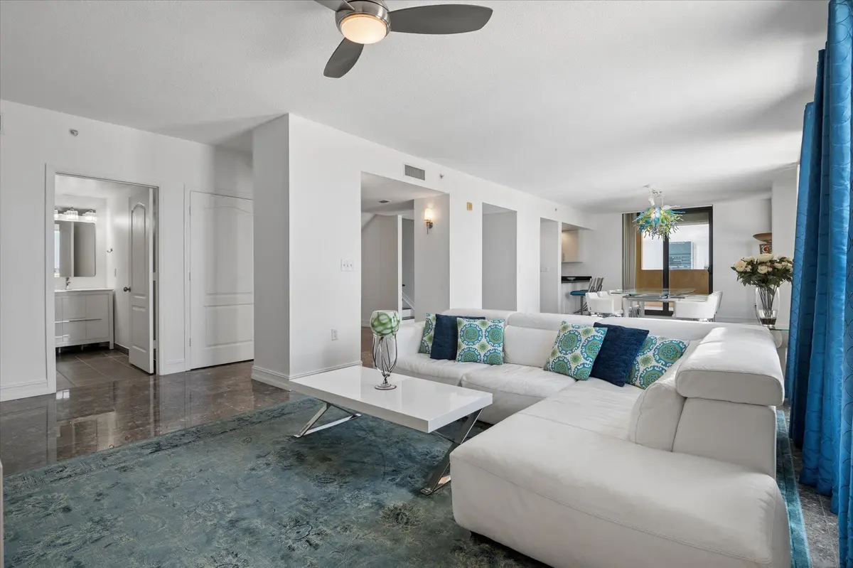 6-Living to Dining 02-#PH3-2 at 110 N Federal Highway PH 3, Fort Lauderdale