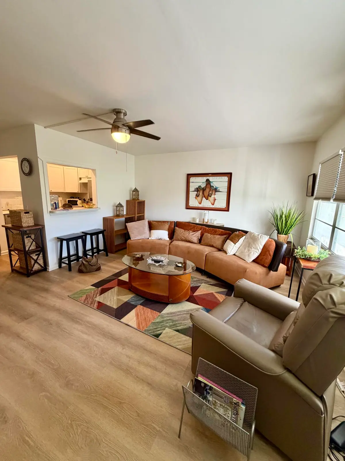 Living Room at 132 Preston Way 132, Boca Raton