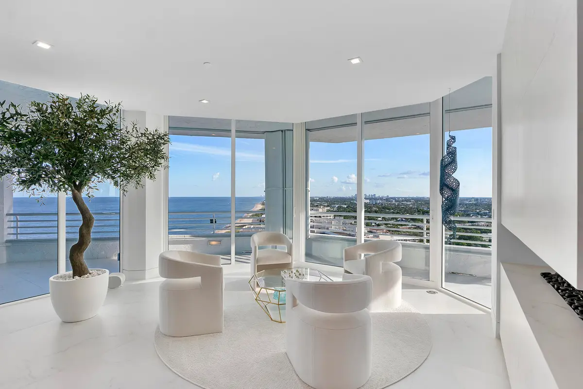 The Serene quiet veiwing room at 1700 S OCEAN Boulevard PH B-D, Lauderdale-By-The-Sea