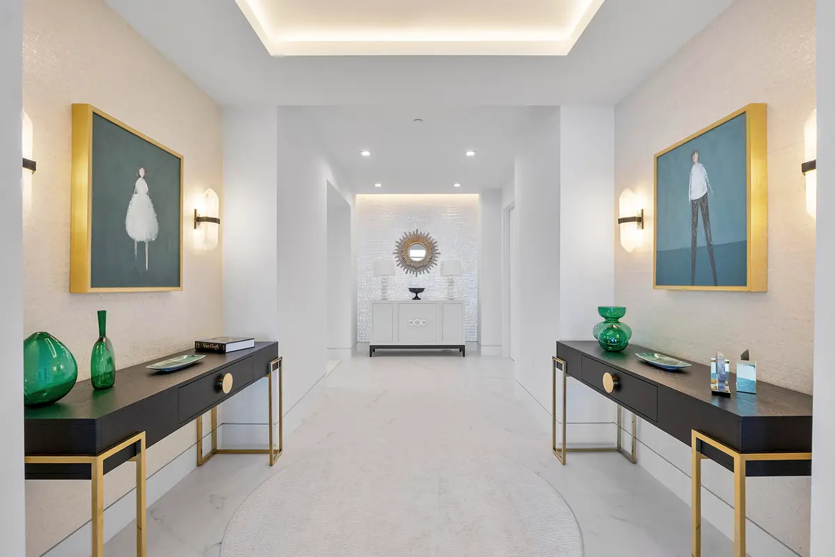 Entryway into the Foyer at 1700 S OCEAN Boulevard PH B-D, Lauderdale-By-The-Sea