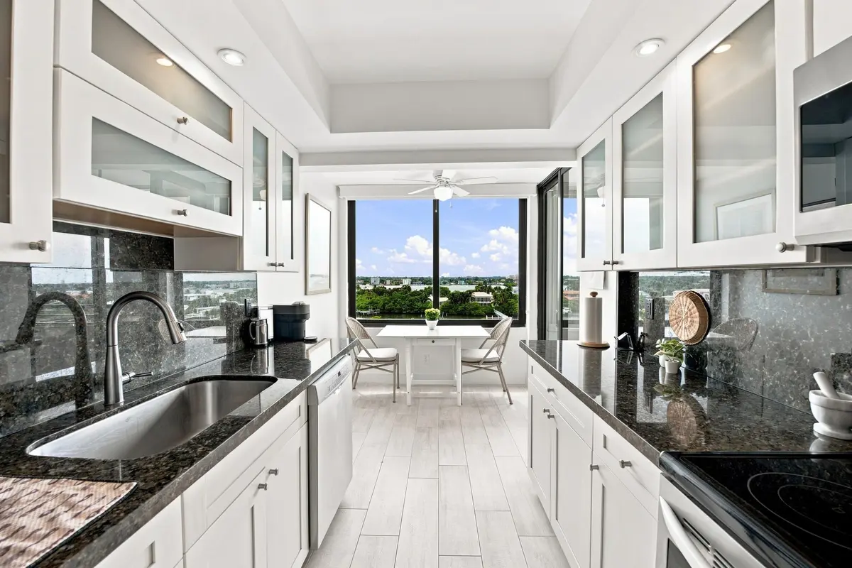 Kitchen at 3589 S Ocean Boulevard 808, South Palm Beach