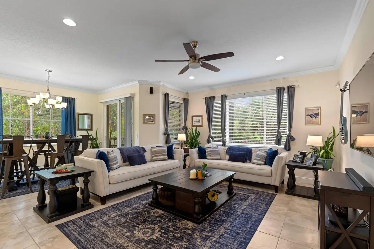 Living/Dining at 2134 Sabal Tree Court, West Palm Beach