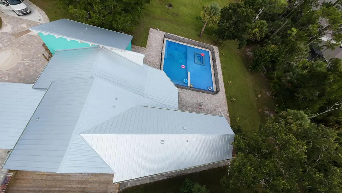 Aerial View at 5850 34th Lane, Vero Beach
