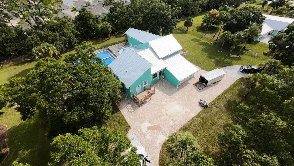 Aerial View at 5850 34th Lane, Vero Beach