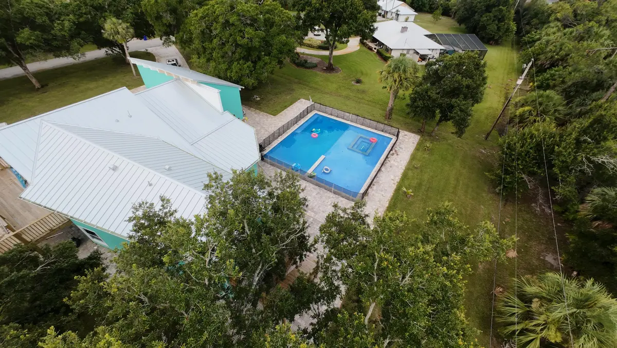 Aerial View at 5850 34th Lane, Vero Beach