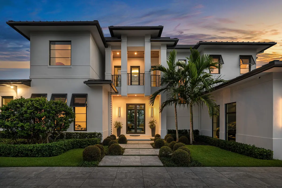 Exterior Front at 830 Lake Shore Drive, Delray Beach