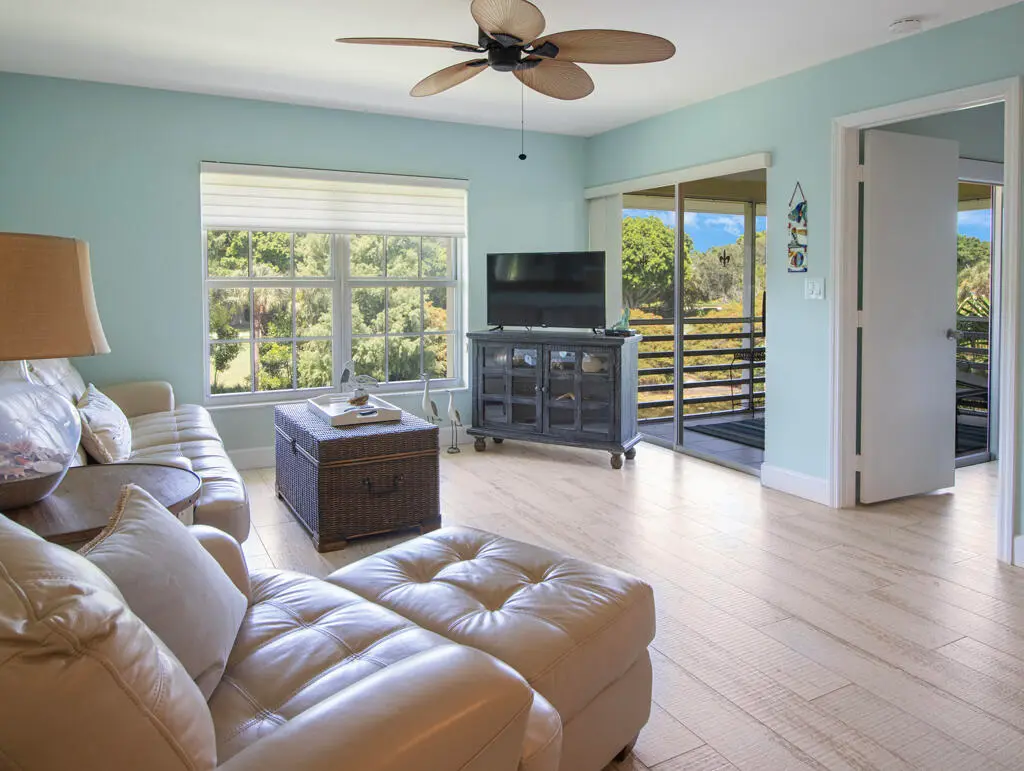 Living Room at 5560 Tamberlane Circle 324, Palm Beach Gardens
