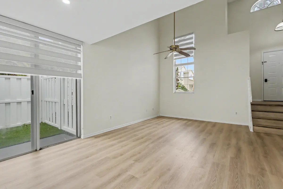 Living room at 9825 NW 2nd Court, Plantation