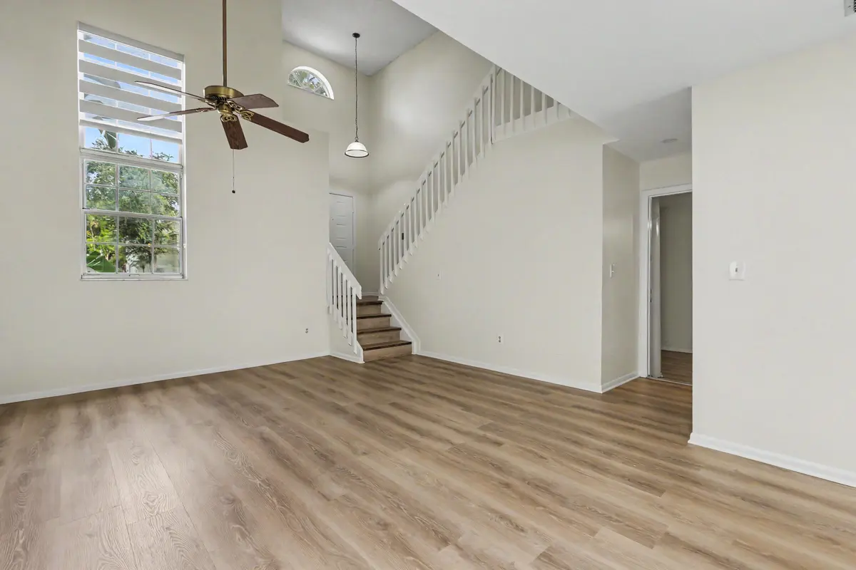 Living room at 9825 NW 2nd Court, Plantation