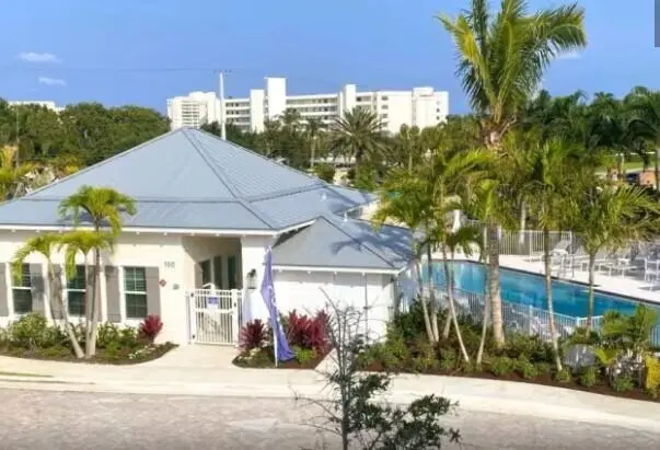 pool area at 159 Clusia Lane 59 Centerville, Tequesta