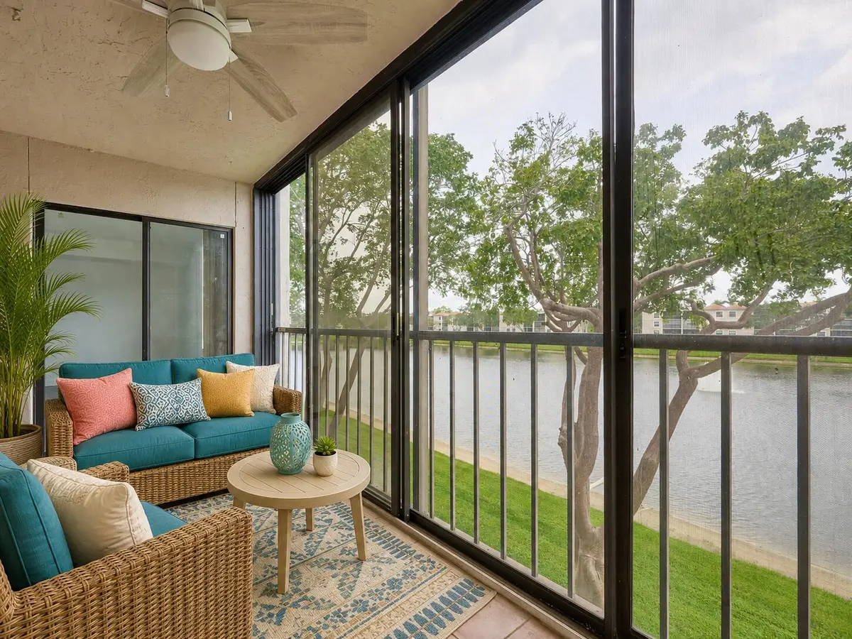 Virtually Staged at 6193 Pointe Regal Circle 306, Delray Beach