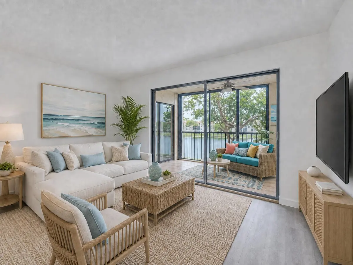 Virtually Staged at 6193 Pointe Regal Circle 306, Delray Beach