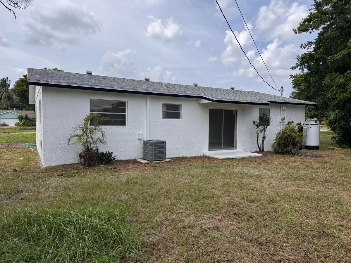Rear at 3593 MARLOW Avenue, Boynton Beach