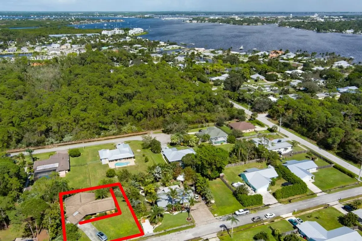 arial at 1321 SW Nikoma Street, Palm City
