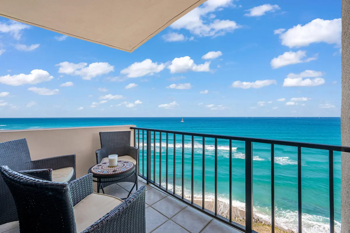 Balcony at 4200 N OCEAN Drive 1-1101, Singer Island