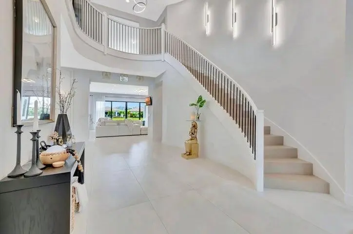 Grand Entry Foyer at 17065 Rainbow Fls Trail, Boca Raton