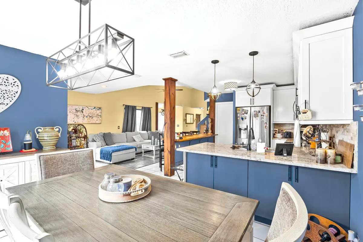 View of the Living Room from Dining Room at 9871 Watermill Circle D, Boynton Beach