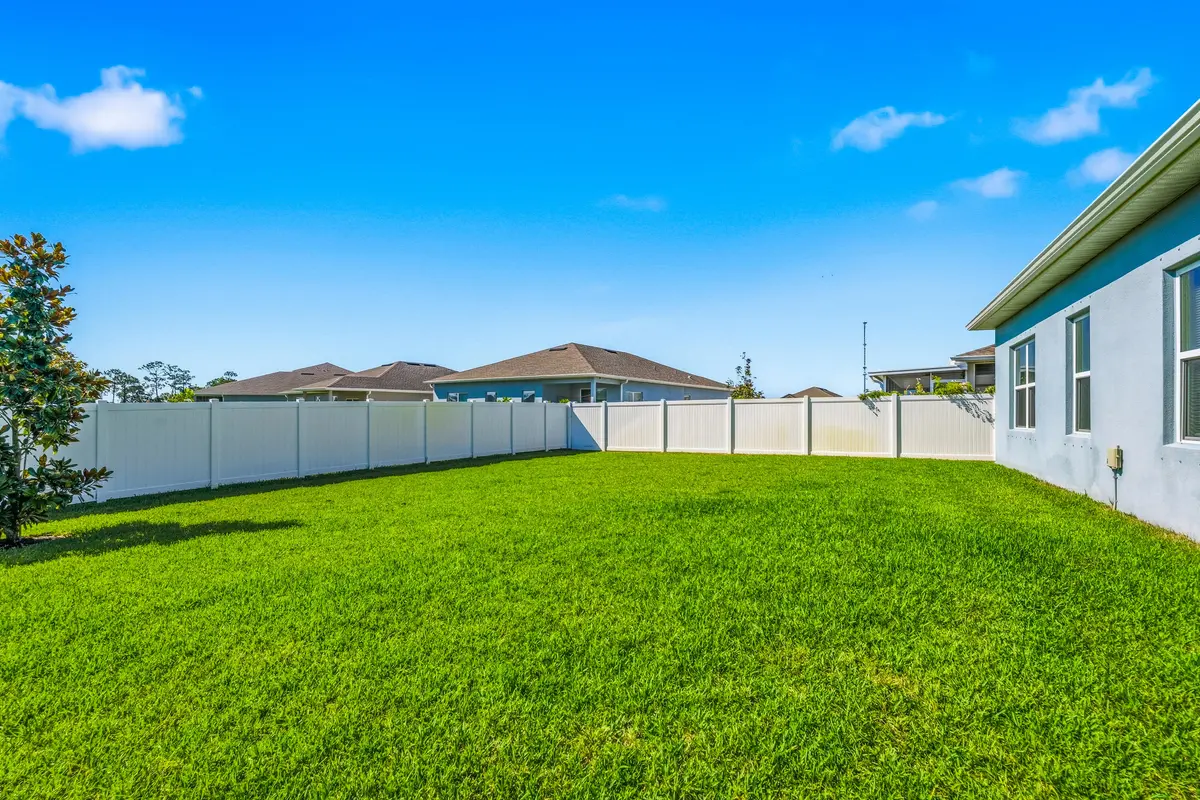 Backyard at 6640 Canterbridge Drive, Vero Beach