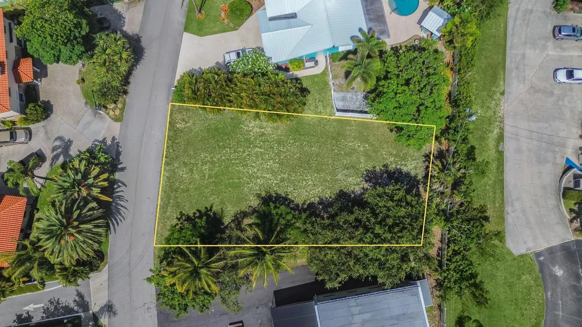 Lot Outline at 3442 Harbor Road, Jupiter