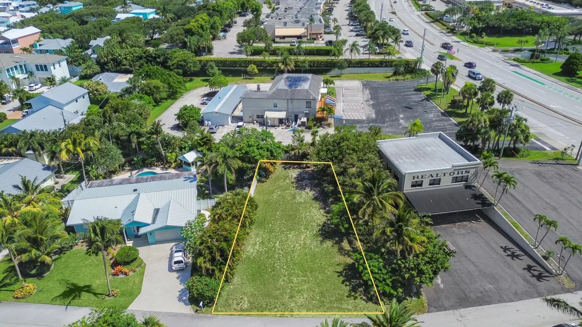 Lot Outline at 3442 Harbor Road, Jupiter