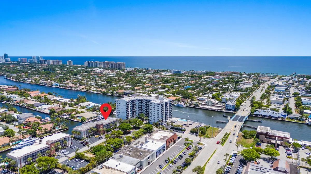 Aerial View at 3121 NE 51st Street 204E, Fort Lauderdale