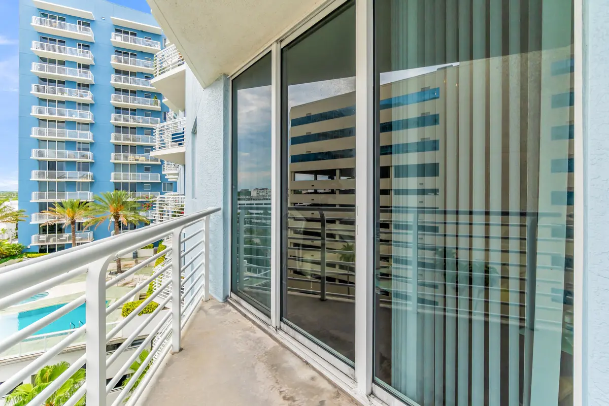 Balcony at 1551 N FLAGLER Drive 817, West Palm Beach