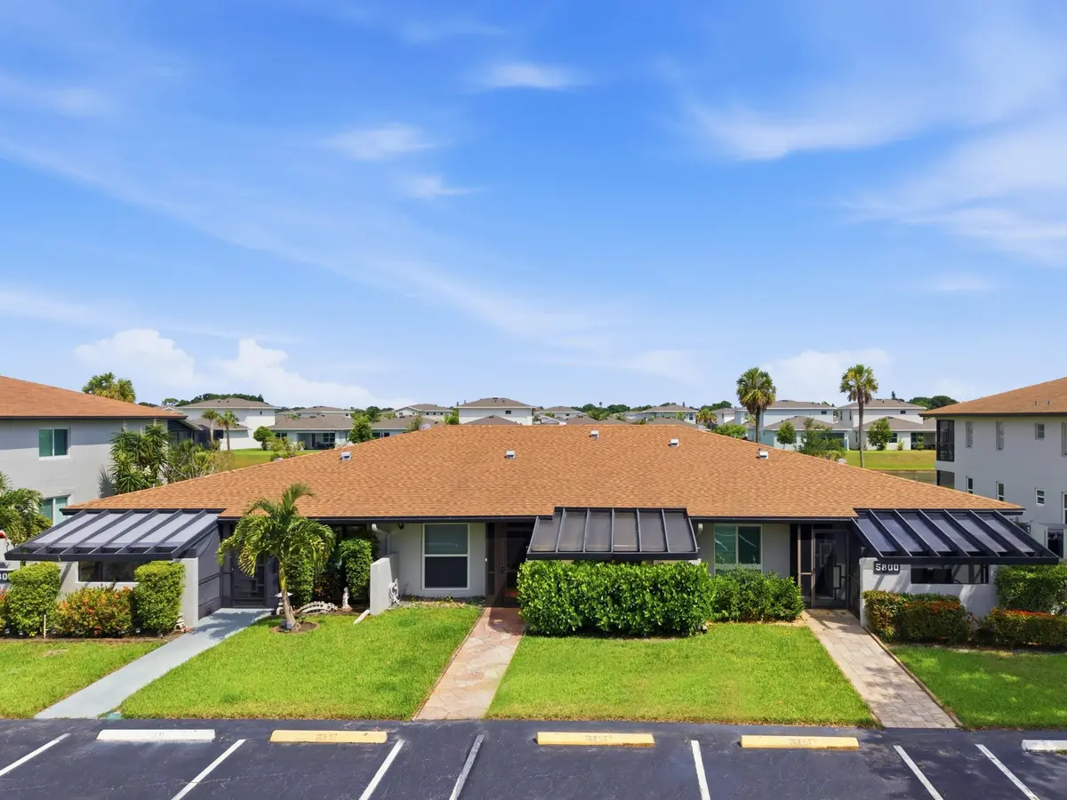 Drone Front at 5800 Princess Palm Court A, Delray Beach