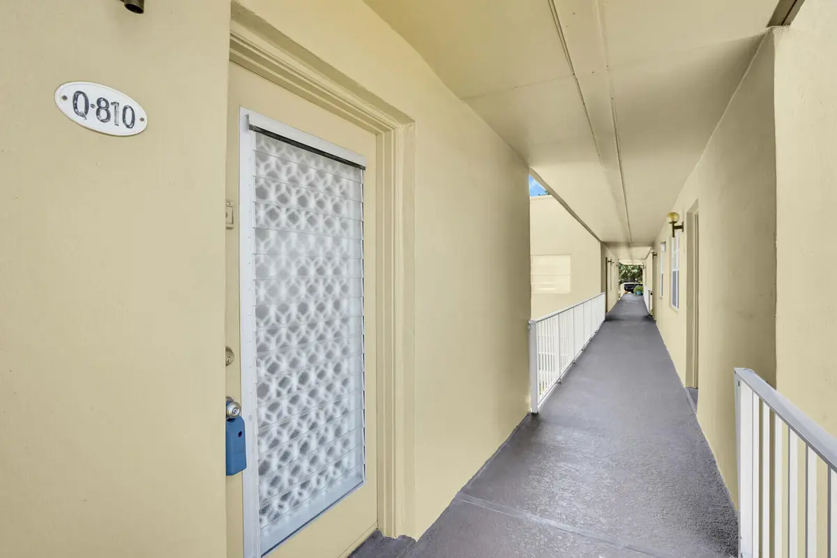Front Door at 810 Burgundy Q, Delray Beach