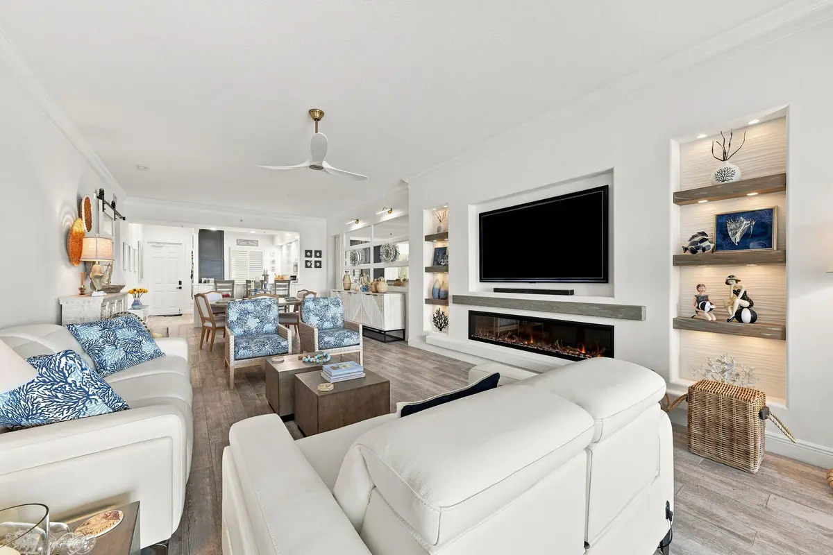 Living Room at 34 Harbour Isle Drive ph06, Fort Pierce