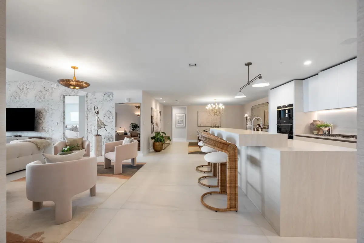 Kitchen/Foyer at 900 N Ocean Boulevard MPH02, Pompano Beach