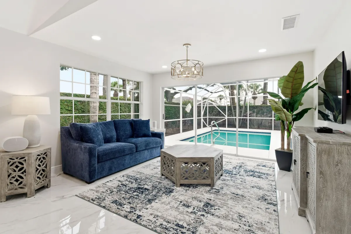 Living Room at 198 Brier Circle, Jupiter