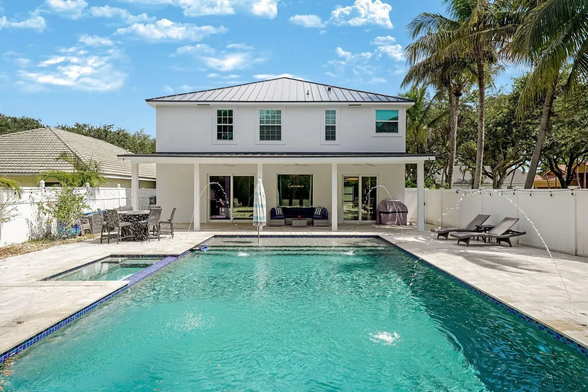 Backyard at 980 Delray Lakes Drive, Delray Beach