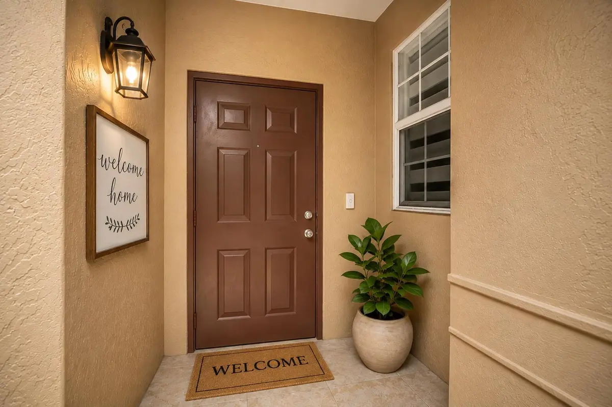 Front Door at 1603 Barcelona Way 3-32, Weston