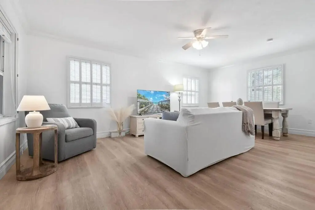 Dining & Living Room at 941 Ocean Drive, Juno Beach