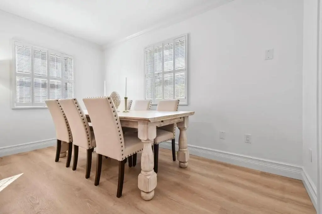 Diningroom at 941 Ocean Drive, Juno Beach