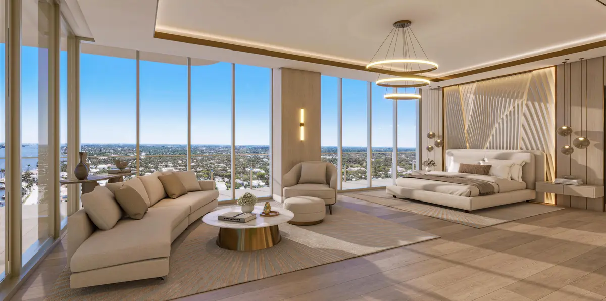PH Primary Suite at 3773 S Flagler Drive 1901, West Palm Beach