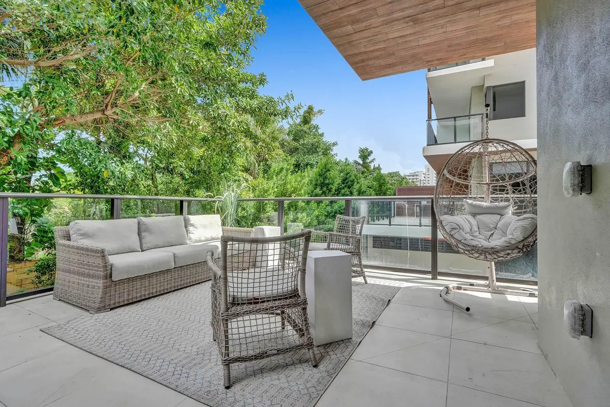 Balcony at 3040 N Ocean Boulevard N106, Fort Lauderdale