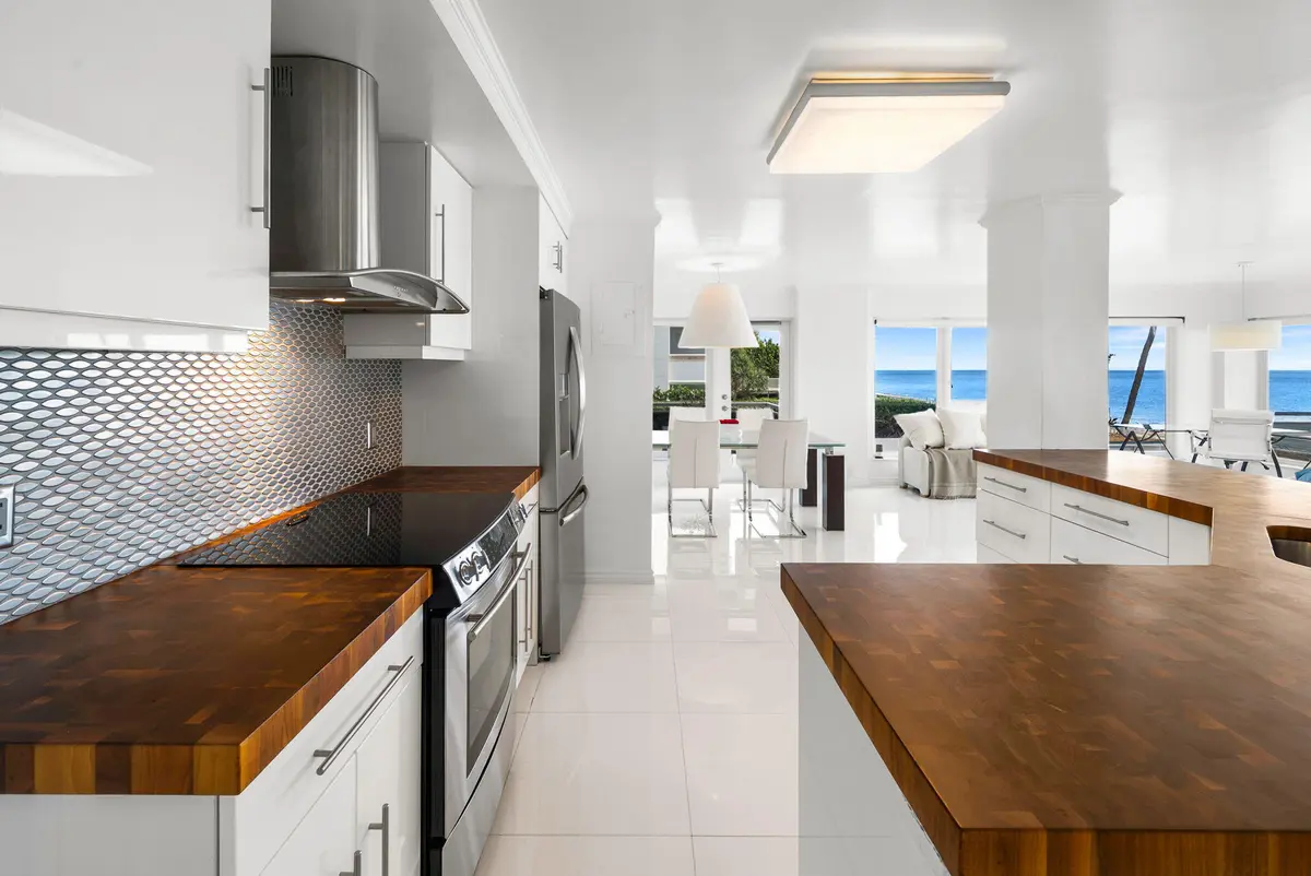 Kitchen at 2066 N OCEAN Boulevard 2NE, Boca Raton