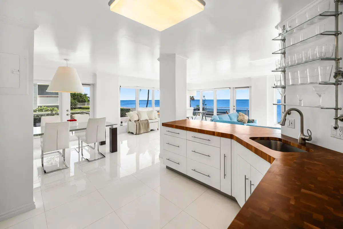 Kitchen at 2066 N OCEAN Boulevard 2NE, Boca Raton