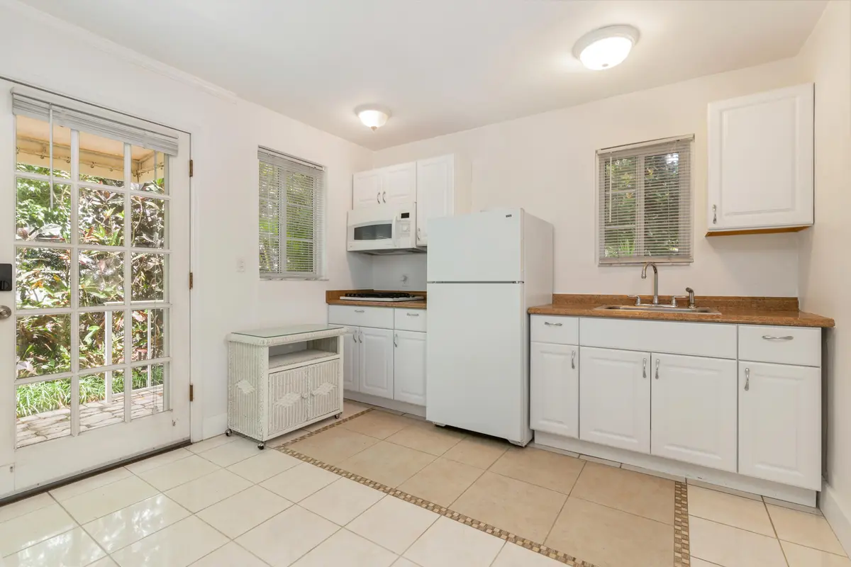 kitchen at 155 Peruvian Avenue Back Cottage, Palm Beach