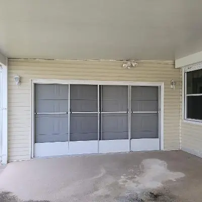 garage screened at 7928 BLACK TERN Drive, Port St. Lucie