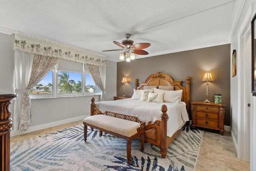 Primary bedroom at 3210 SE 10th Street 4a, Pompano Beach