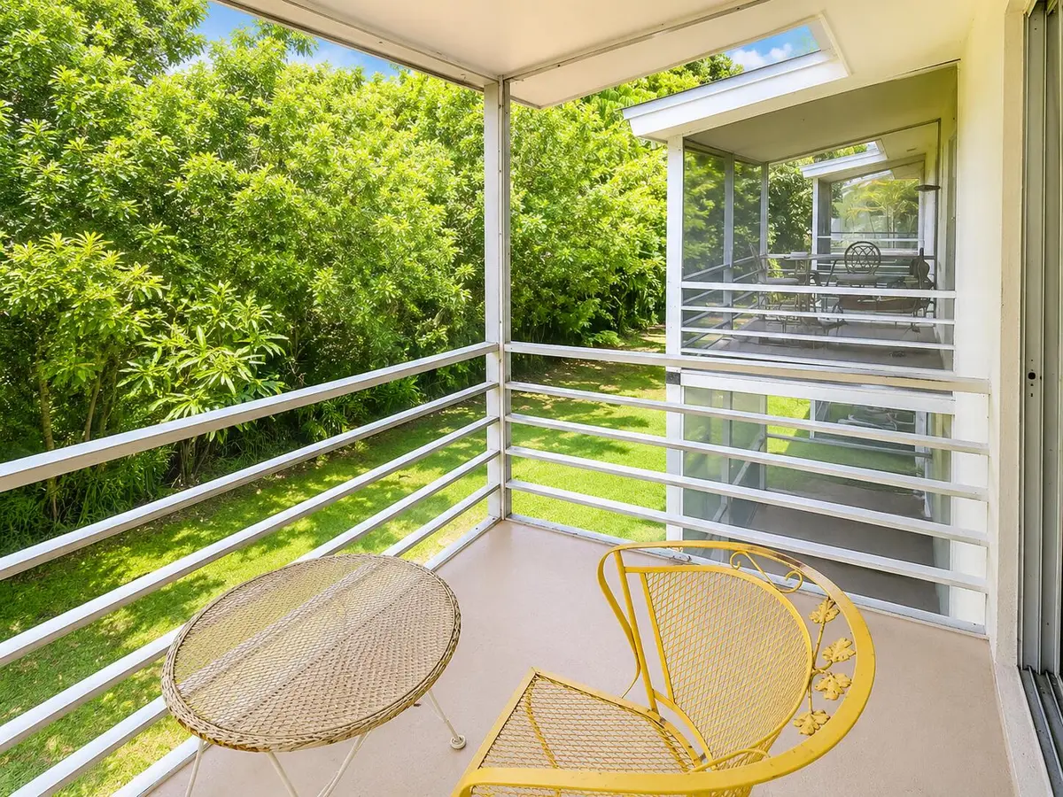unit 8 balcony at 115 SW 1st Avenue 9, Boynton Beach