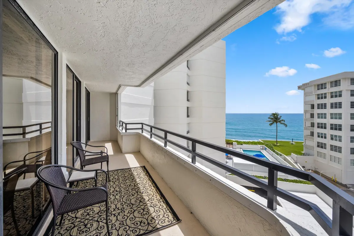 Balcony at 3560 S OCEAN Boulevard 607, South Palm Beach