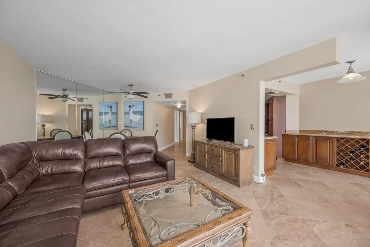 Living Room at 3560 S OCEAN Boulevard 607, South Palm Beach
