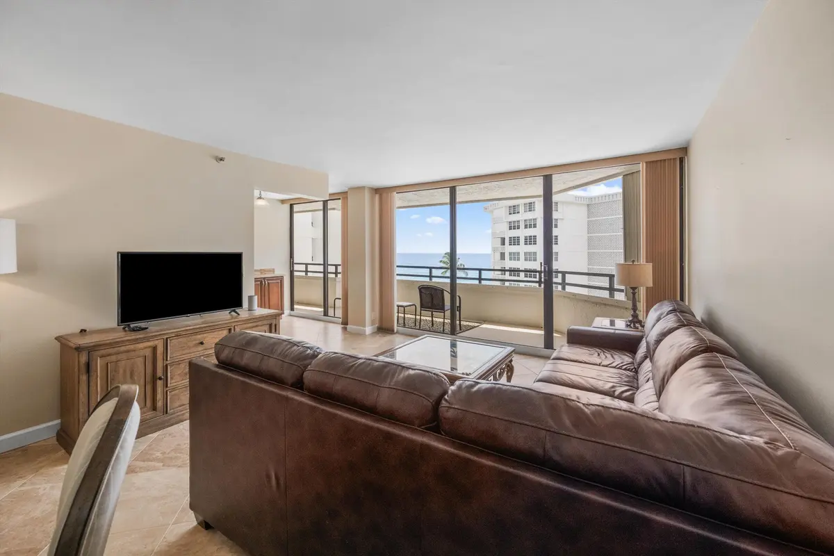 Living Room at 3560 S OCEAN Boulevard 607, South Palm Beach