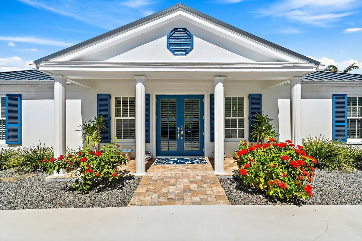 Front Entry at 9906 SE Mahogany Way, Jupiter