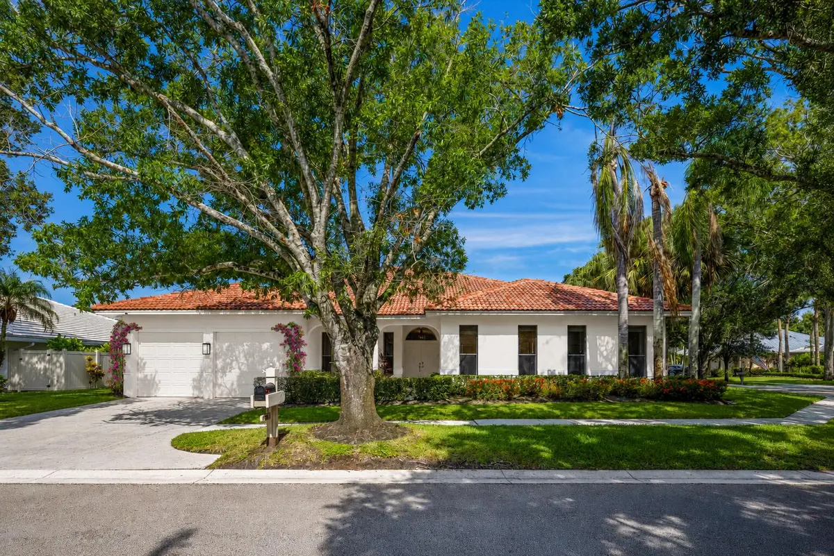 Front view AI at 18951 Painted Leaf Court, Jupiter